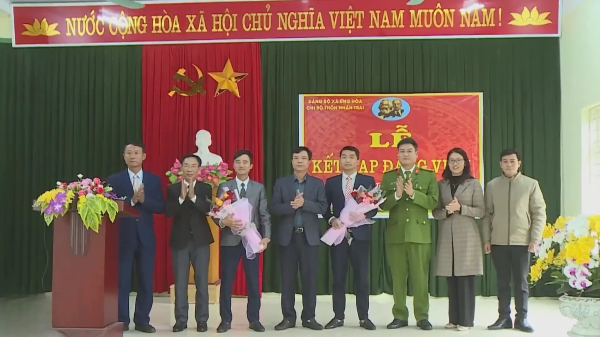 Đảng bộ xã Ứng Hoà chú trọng công tác phát triển Đảng